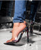 Melrose - clear heels